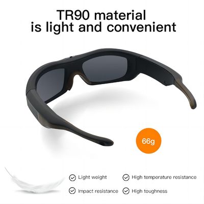 1080P HDのカメラ ガラスは30FPS 64GBの記憶までビデオ サングラスDVRのEyewearを遊ばす