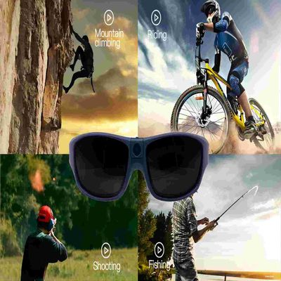 1080P HDのカメラ ガラスは30FPS 64GBの記憶までビデオ サングラスDVRのEyewearを遊ばす