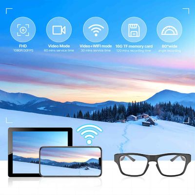 WIFIは住んでいて身につけられるスマートなガラスのインターネットP2Pの全体的な関係を流す
