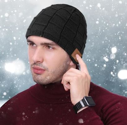 人のBluetoothの帽子、人のギフト、女性の帽子の帽子の黒のヘッドホーンの独特なクリスマスの技術のギフトのためのBluetoothの帽子