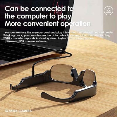 写真、ビデオ、音声が付いている完全なHD 1080P無線Bluetoothのサングラスのカメラ