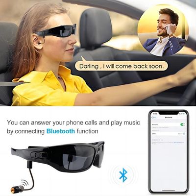 720p Bluetoothの移住の歩くゴルフ屋外スポーツのためのビデオ サングラスの録音