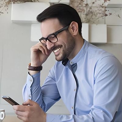 G5秘密の行為の秘密活動のために記録するWiFiによって隠されるビデオ ガラス80°の角度