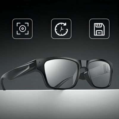 WiFiのAPPソフトウェア ビデオ録画が付いている小型スマートなカメラのサングラス