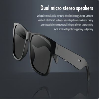 音楽Bluetoothの無線ビデオ サングラス反青い光線レンズは電話によって接続する