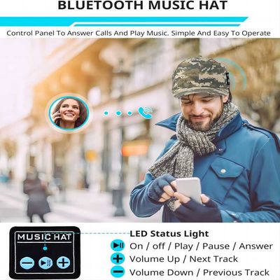 24hours音楽のBluetoothの野球帽のハイファイ音は登山、マラソンのスポーツ、ゴルフの時間を楽しむ
