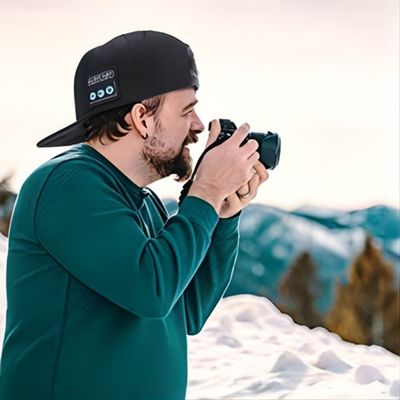 野球のスポーツ、アイス スケート等の屋外スポーツのためのハイファイ音と調節可能な無線bluetoothのスピーカーの帽子、Washable+