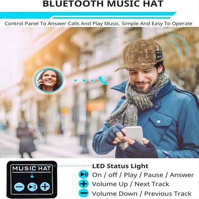 人、女の子の男の子のための良質の健全で最もよいギフトが付いているBluetoothの帽子の無線スピーカー