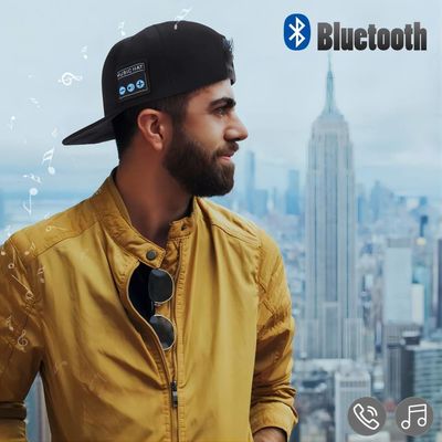 日常生活のスケートボードをする野球党、誕生日、摩耗または涼しいギフトのためのBluetooth音楽帽子