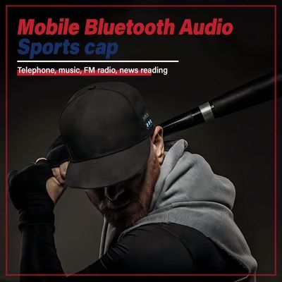 日常生活のスケートボードをする野球党、誕生日、摩耗または涼しいギフトのためのBluetooth音楽帽子
