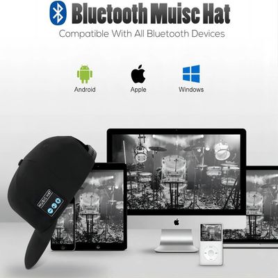 移動式bluetoothの可聴周波スポーツの帽子のスピーカー野球、自転車に乗っているスケートのために取り外し可能な手の洗浄そして調節可能