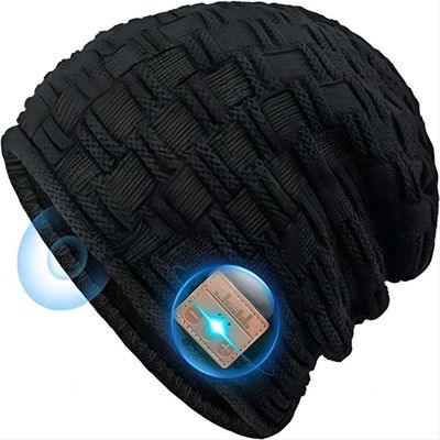 無線ヘッドホーンの二重にスピーカー音楽楽しむことのB5 Bluetooth 5.0の帽子の帽子