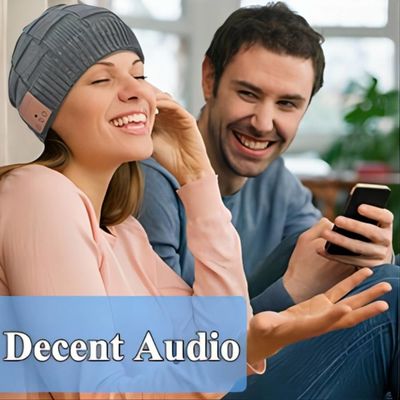 人の女性のBluetoothの帽子の帽子のヘッドホーン音楽帽子の冬のニットの帽子