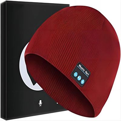 音楽演劇の電話の無線Bluetoothの帽子のヘッドホーン音楽ニットの帽子3ボタン