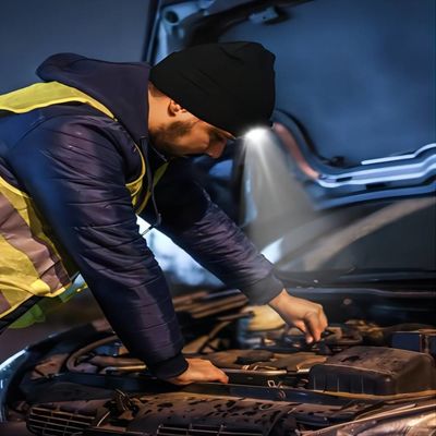 人、女性、Teenagesのための大きいギフトとしてライト、無線ヘッドホーン及びヘッドライトが付いているBluetoothの帽子