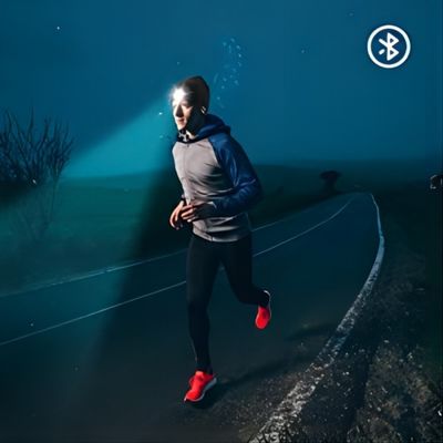 屋外スポーツのトーチが付いている無線ヘッドホーンのBluetoothのヘッドホーンの帽子