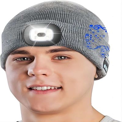 1080P完全なHDの決断のBluetoothのヘッドホーンの帽子はビデオを記録する写真を撮る