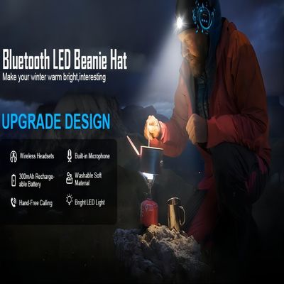Bluetoothの帽子のカメラ2LEDに乗るオートバイは録音に100°視点をつける
