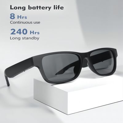 スピーカーおよびMicsの開いた耳音楽可聴周波スマートなガラスを持つ人の女性Bluetooth Sunglasss
