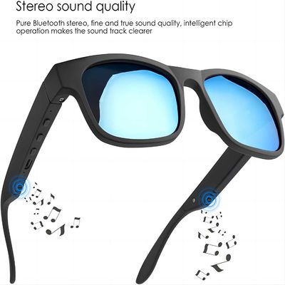 無線電信のBluetoothのスマートなサングラスの開いた耳音楽は自由な呼出しを防水と渡す